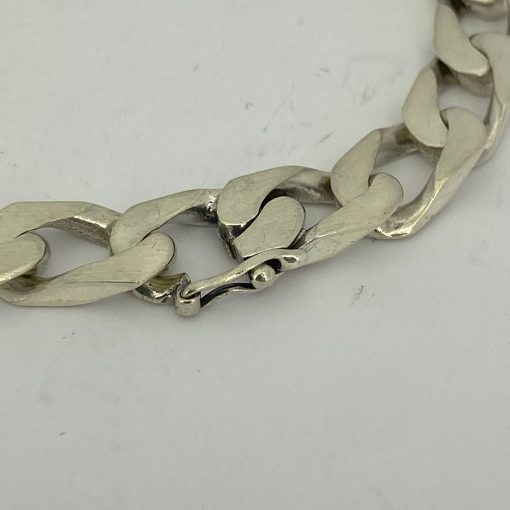 Silver Curb Bracelet