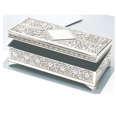 Silver Plate Jewel Box