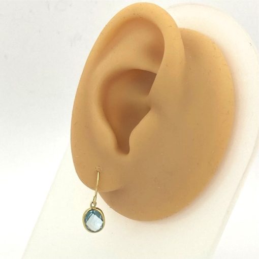 Blue Topaz Earrings