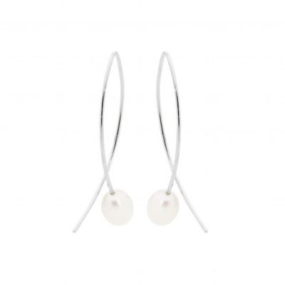 Pearl Thread Earrings