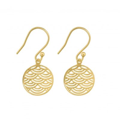 Circle Drop Earrings