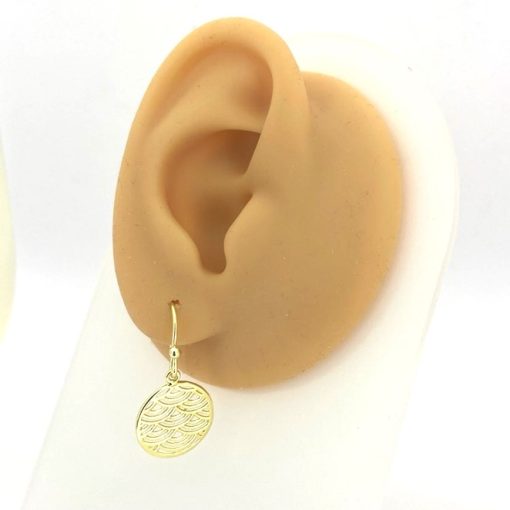 Circle Drop Earrings