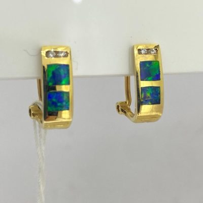 Opal Earrings