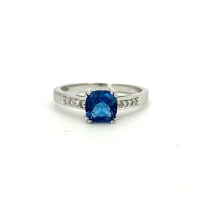 London Blue Topaz Ring